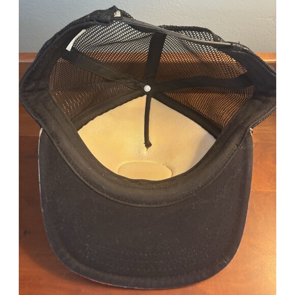 VANS Off The Wall Floral All Over Print Patch Logo Snapback Hat Mesh Back Cap - Picture 3 of 3